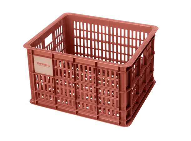 Basil Crate Medium Kasse Terra Red, 29.5L, Resirkulert
