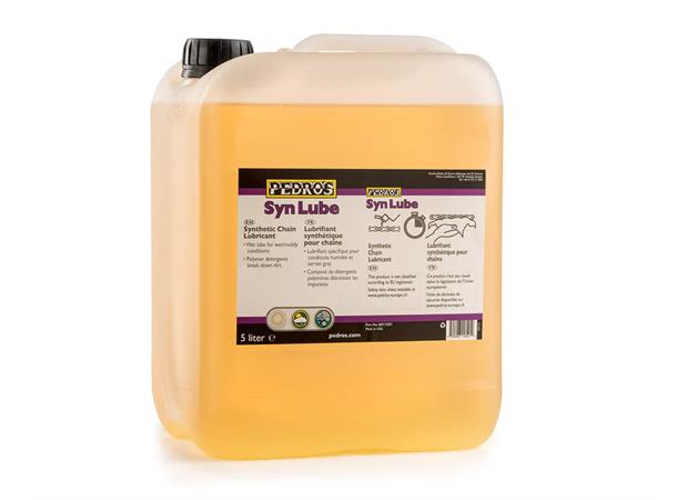 Pedro's Syn Lube Olje 5Liter Olje For våte forhold, Kanne 