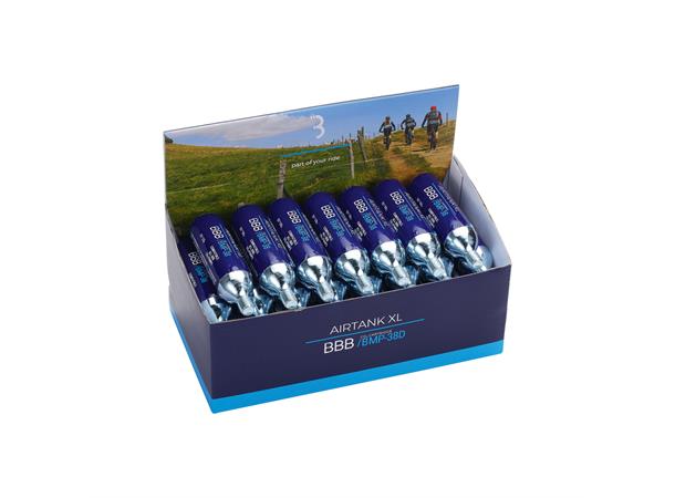 BBB Airtanks XL BMP-38D Patron Display Displaybox 30stk, m/gjenger, 25gr 