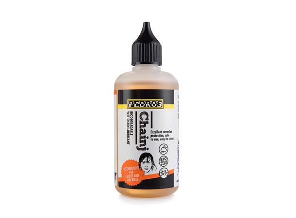 Pedro's ChainJ Olje 100ml Olje for alle forhold, Dryppflaske 