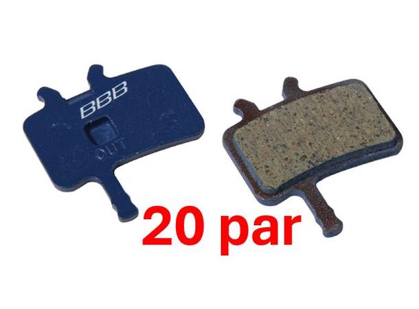 BBB DiscStop HP BBS-42D Skiveklosser 20 par, Avid 