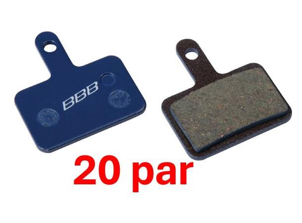 BBB DiscStop HP BBS-52D Skiveklosser 20 par, Tektro, TRP, Shimano 