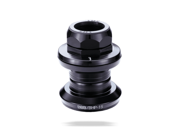 BBB TreadAround BHP-15 Styrelager 1" m/gjenger sort alu/stål 