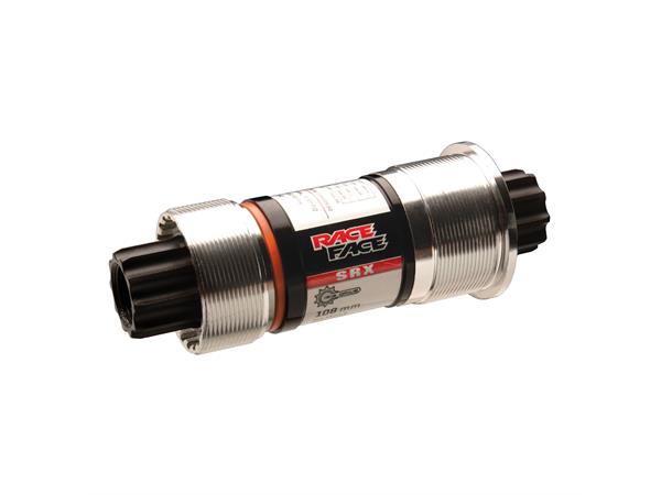 Race Face BB ISIS SRX 113mm Kranklager 113mm lengde, 68/73mm, sølv, 230 gram 