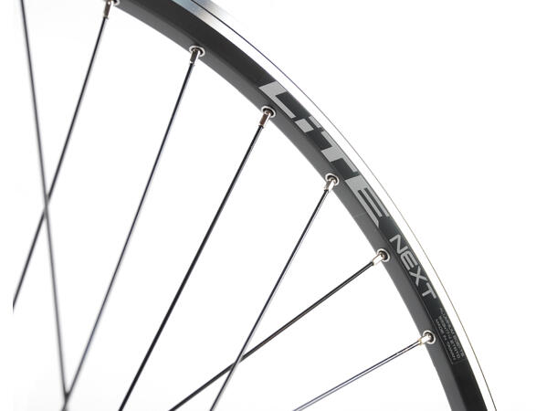 LITE V-b/CL 26"/559 Sort Bakhjul NEXT felg, 8/9/10/11d Boss, Stikkakse 