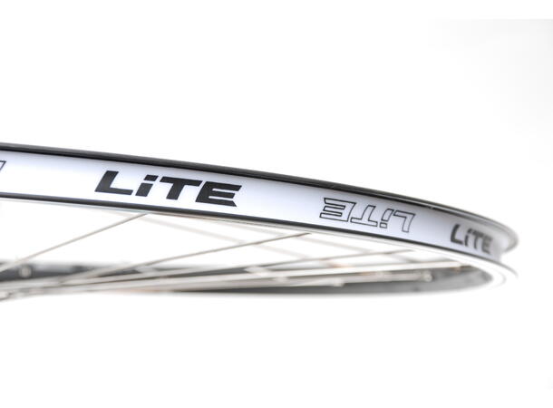 LITE V-br/CL 28"/622 Forhjul Sort NEXT felg, 5x100mm, Stikkakse 