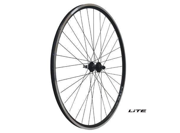 LITE V-brems/CL 28"/622 Forhjul Sort NEXT II felg, 5x100mm, Stikkakse 