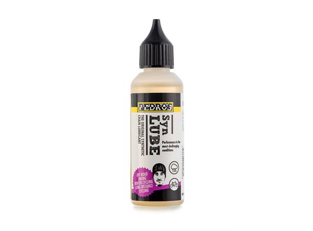 Pedro's Syn Lube Olje 50ml Olje for våte forhold, Dryppflaske 