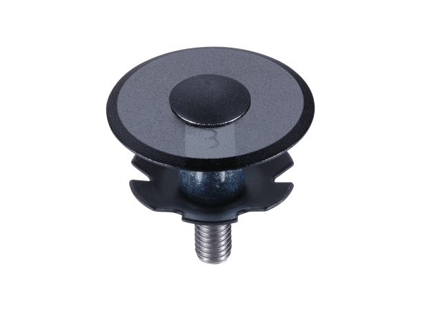 BBB RoundHead BAP-02 Ahead Plugg 1 1/8", m/stjerne, sort, alu 
