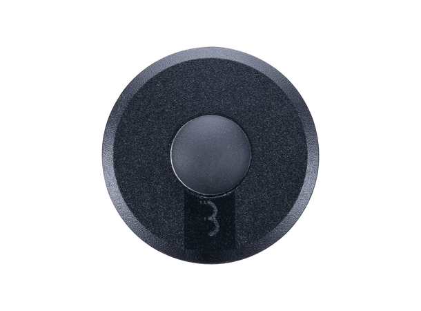 BBB RoundHead BAP-02 Ahead Plugg 1 1/8", m/stjerne, sort, alu 