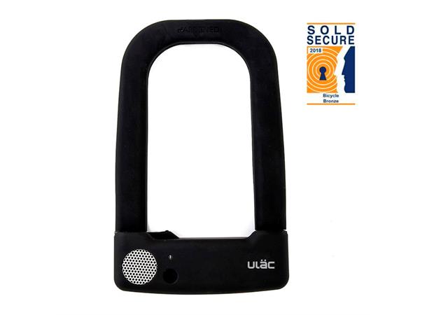Uläc Bangdogge Bøylelås m/Alarm Sort Nøkkel, 83 x153mm, 1045gr, Level 8 