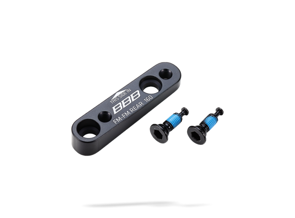 BBB PowerMount BBS-98R 160mm Adapter Flatmount(FM)140mm til (FM)160mm, Bak 