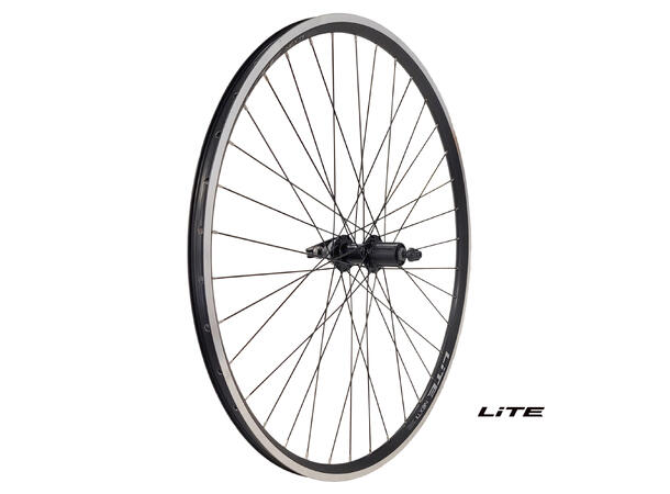 LITE V-br/CL 28"/622 DEORE Bakhjul Sort NEXT II felg, 8/9/10/11 Boss,Stikkakse 