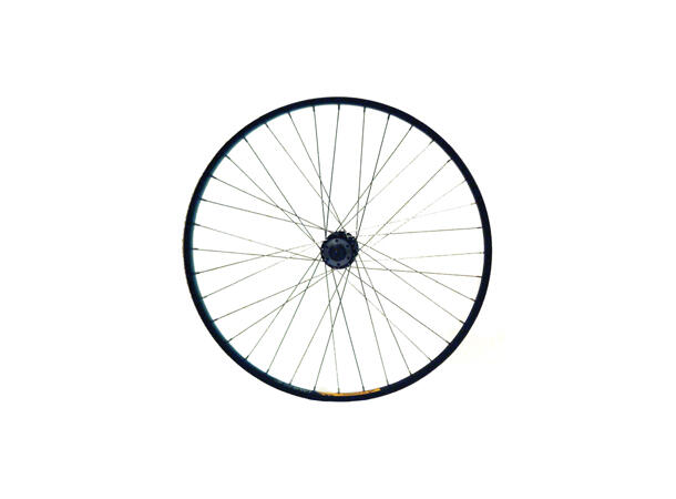 HJC V-brems/DiscIS 24"/507 Sort Forhjul HJC P6NS felg, Stikkakse 