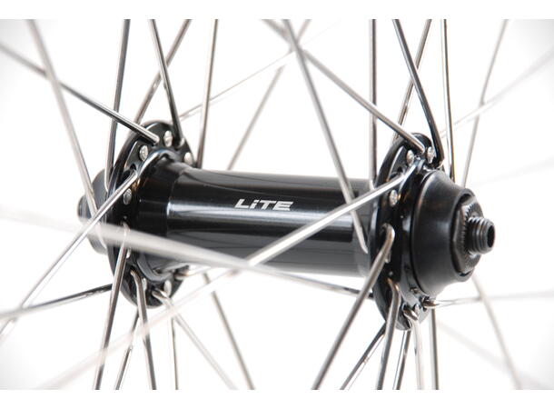 LITE V-brems 26"/559 Sort Forhjul NEXT felg, 5x100mm, Stikkakse 