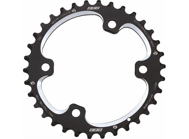 BBB MTBgear BCR-100S Krankdrev 96 BCD/4-arm, 2x11-delt, Alu 