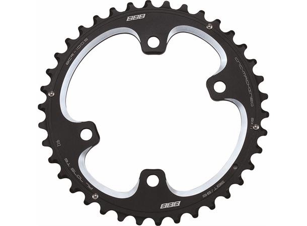 BBB MTBgear BCR-100S Krankdrev 96 BCD/4-arm, 2x11-delt, Alu 