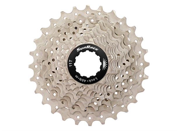 SunRace RS0 10-Delt Kassett 11-25T, 242gr, Champagne, Shimano kompat 