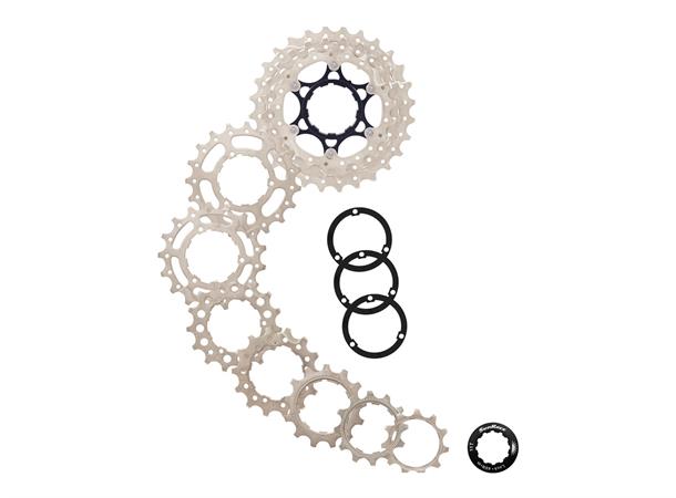 SunRace RS0 10-Delt Kassett 11-25T, 242gr, Champagne, Shimano kompat 