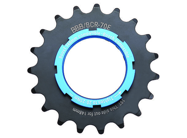 BBB Bosch BCR-70E Elsykkel Krankdrev 19T Bosch, 11/128", Stål, Boost kompatibel 
