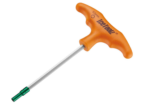 Ice Toolz 3.2mm Firkant Eikenøkkel Sort/oransje, T-Håndtak 