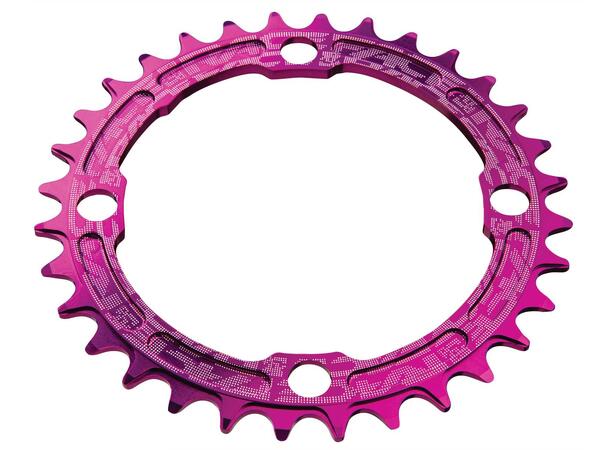 Race Face Krankdrev 34T Lilla 104 BCD/4-arm, 9/12-delt,Narrow/Wide,Alu 