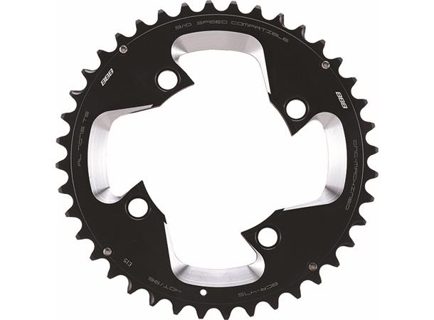 BBB MTBgear BCR-47S Krankdrev 96 BCD/4-arm, 3x10-delt, Alu 