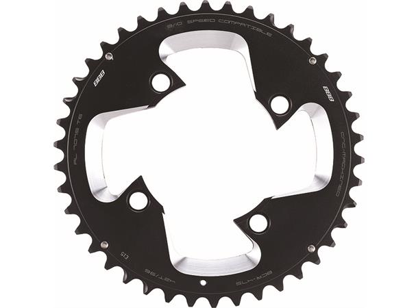 BBB MTBgear BCR-47S Krankdrev 96 BCD/4-arm, 3x10-delt, Alu 