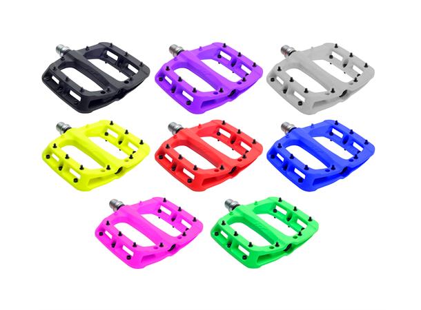 HT PA03A Platformpedal Nylon Composite, 107x105mm,16-pins,345gr 
