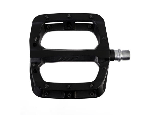 HT PA03A Platformpedal Sort Nylon Composite, 107x105mm,16-pins,345gr 