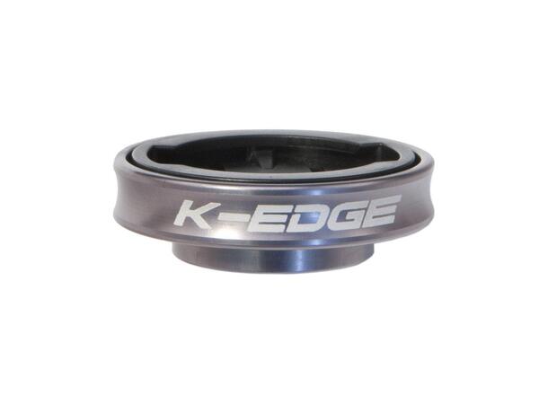 K-Edge Gravity Stem Cap Computerfeste Gun Metal, 1 1/8 Headcap 