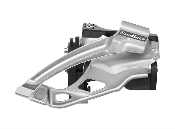 SunRace MS66 Dobbel Frontgir 10-delt TS/DUAL,E-type/34.9-28.6, 34/38T 