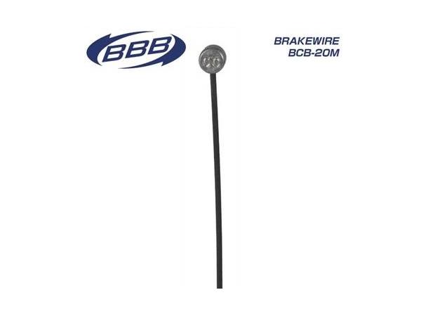 BBB BrakeWire BCB-20M TEC Bremsewire 1.5 x 2350mm, sort, MTB 