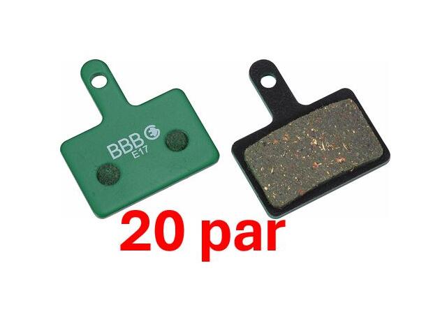 BBB DiscStop E BBS-53ED Skiveklosser 20 par, E-Bike, Tektro, TRP, Shimano 