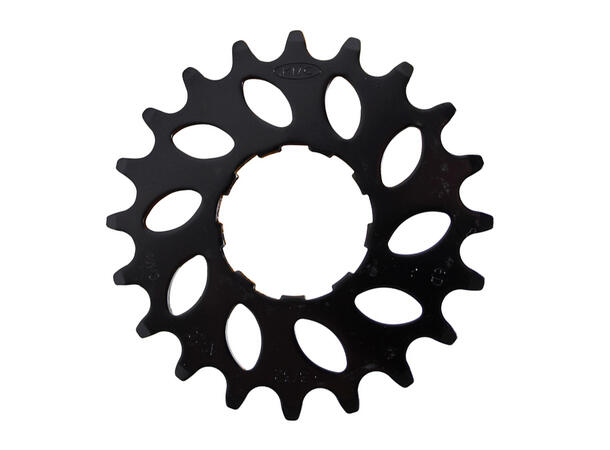 KMC Enviolo Kjedehjul 16-22T Sort, CroMo, 3/32" 