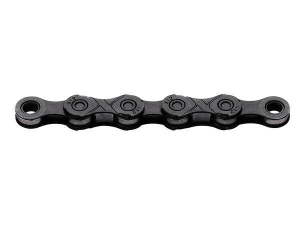 KMC X12 Go Waxed Black Tech Kjede Sort 12-Delt, 126 ledd, 5.2mm 