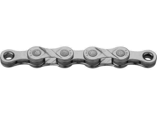 KMC e8 EPT El-Sykkel Kjede Sølv 5-8-Delt, 122 ledd, 7.3mm, Rustfritt 