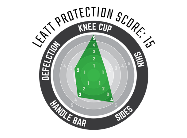 Leatt AirFlex Pro Knebeskytter AirFlex Gel, 300gr/par, Leatt Score 15 