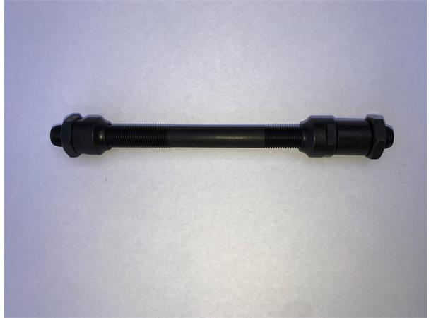Aksling QR/Hurtigkobling Baknav 9mm / 145mm, komp med konuser og mutter 