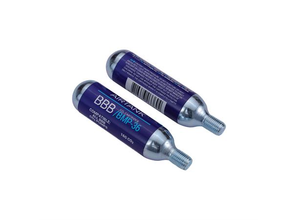 BBB Airtanks BMP-35 CO2 Patroner 16gr 2stk, m/gjenger 