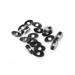 Sapim Nippelskiver Oval Liten 1.28x0.9mm, 100pk, Washer til eikenippel