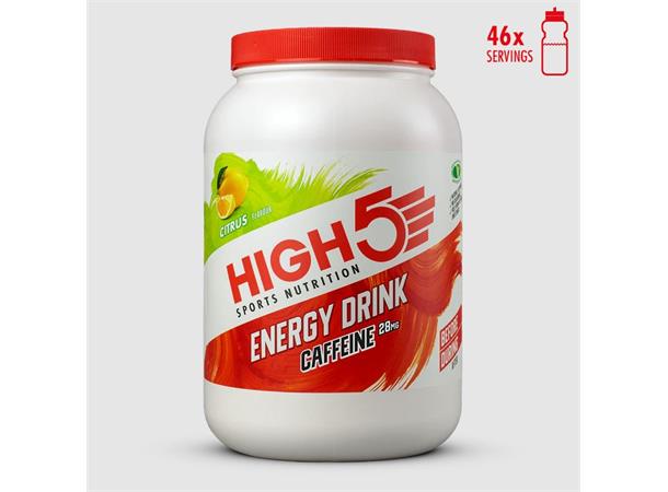 HIGH5 Energy Drink Koffein Sitrus 2.2kg, Pulver 