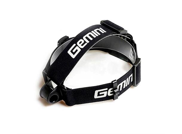 Gemini DUO 2200-R Multisport Lykt 2200L, 6000K LED, remote, 4000mAh, 250gr