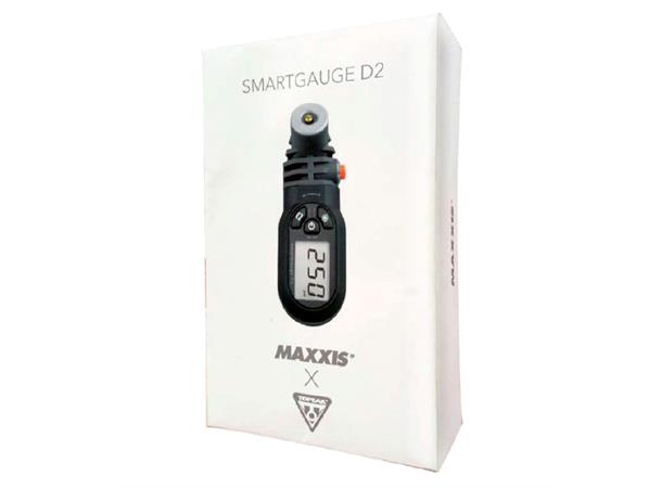 Maxxis / Topeak D2 Trykkmåler Digital, maks 17 bar / 250psi, 65 gr