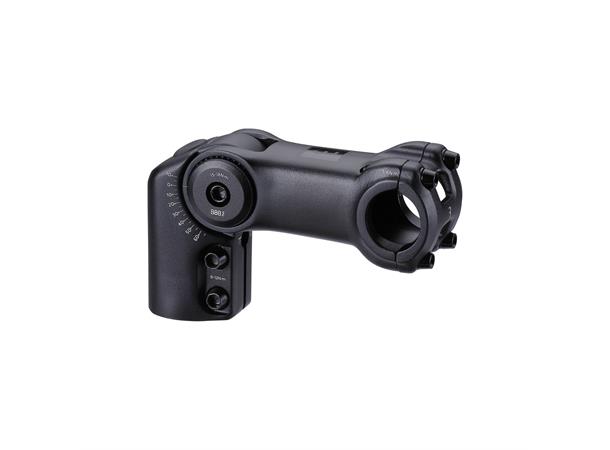 BBB HighFix BHS-34 Justerbar Stem 25.4 x +60/-40, sor,t alu, 283gr 