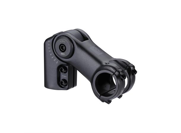 BBB HighFix BHS-35 Justerbar Stem OS 31.8 x +60/-40, sort, alu, 285gr 