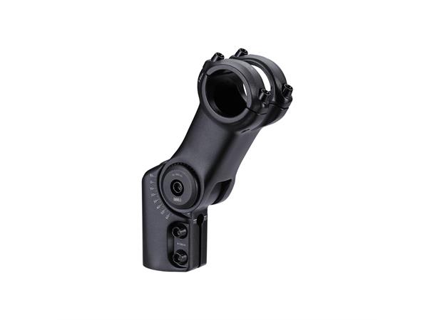 BBB HighFix BHS-35 Justerbar Stem OS 31.8 x +60/-40, sort, alu, 285gr 
