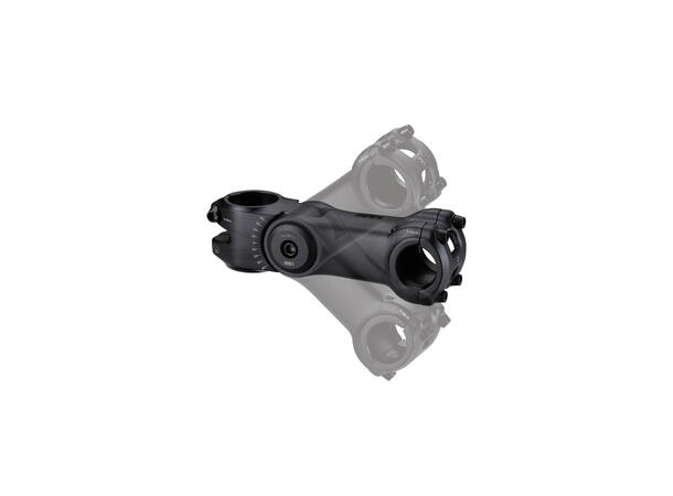 BBB HighSix BHS-28 Justerbar Stem 25.4 x +40/-40 x 110mm, sort, alu, 264gr 