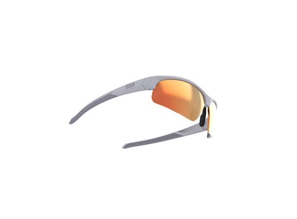 BBB Impress BSG-68 Brille Matt Hvit Small, PC Smoke, Gule og klare glass 