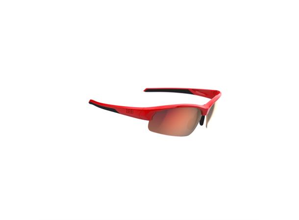 BBB Impress BSG-68 Briller Glossy Rød Small, MLC, Gule og klare ekstra glass 